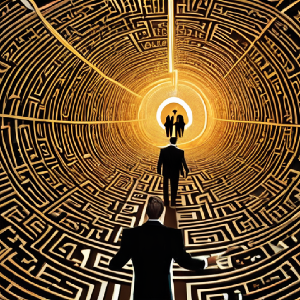 **Prompt for Image 1 (Complexity of Regulations):**
    "An intricate, glowing maze constructed from tangled threads, legal documents, and bureaucratic symbols, with tiny, overwhelmed business executives navigating through it. The path is unclear and fragmented, emphasizing the complex and challenging regulatory landscape for sustainable fashion. High detail, abstract legal frameworks, sense of difficulty."